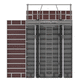 encofrado modular / marco / de acero / para muro
