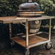 barbacoa de carbón / profesional / con ruedas / de cerámica