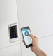 cerradura electrónica / con código / controlada a distancia / para taquilla de vestuario