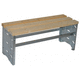 banco contemporáneo / de madera / de metal / para el sector profesional