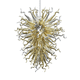 lámpara araña contemporánea / de vidrio soplado / de cristal de Murano / 12 bombillas