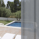 tela de tapicería / para cortinas / para protección solar / de color liso