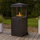 chimenea de gas / independiente / en isla / central