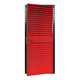 puerta industrial abatible / de acero / de PVC / doble