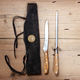 cuchillo para deshuesar con mango de madera / con hoja de acero inoxidable