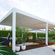 pérgola autoportante / de aluminio / bioclimática / retráctil