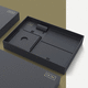lámpara de mesa / de aluminio / contemporánea / inalámbrica