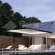 marquesina de entrada / para terraza / para edificio comercial / de aluminio