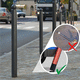 bolardo flexible / para peatones / antiestacionamiento / de estación de carga