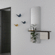espejo de pared / para el sector profesional / contemporáneo / rectangular