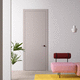 puerta de interior / de madera / abatible / contemporánea