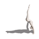 maniquí mujer / deporte / flexible / blanco