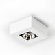 luminaria montada en superficie / LED / cuadrada / rectangular