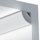 perfil de aluminio / esquinero / para iluminación LED
