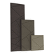 panel de absorción acústica de pared / de lana / para interiores / profesional