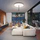 luminaria suspendida / empotrable / LED / redonda