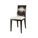 silla clásica / de interior / de tejido / con base de madera
