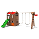 estación de juego para parque infantil / de plástico / de metal