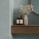 placa de piedra de gres porcelánico / para suelo / para interiores / para cuarto de baño