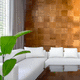 panel decorativo de roble / de contrachapado / de nogal americano / de nogal