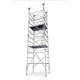 torre de apuntalamiento de acero / de encofrado modulares