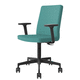 silla de oficina contemporánea / de interior / de tejido / de poliuretano