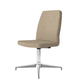 silla de oficina contemporánea / de interior / de tejido / de haya