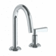 grifo monomando para lavabo / de repisa / de metal cromado / de baño