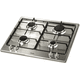 placa de cocina de gas / 4 fuegos / empotrable / con botones