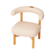 silla contemporánea / de interior / de MDF / tapizada