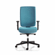 silla de oficina contemporánea / de interior / de tejido / con base de aluminio