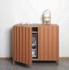 mueble minibar contemporáneo / de madera / profesional