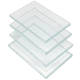 panel de vidrio flotado / transparente / para interiores / para edificio