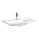 lavabo sobre mueble / de resina / brillante / acabado mate