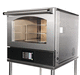 forno para pizzas profesional / eléctrico / colocación libre / con 3 cámaras