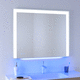 espejo para baño de pared / para el sector profesional / contemporáneo / rectangular