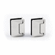 bisagra para puerta de cristal / de acero inoxidable / con amortiguador / para el sector profesional