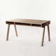 escritorio de pie / de diseño escandinavo / de roble / de madera maciza