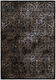 alfombra vintage / con motivos decorativos / de viscosa / rectangular