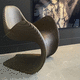 silla contemporánea / de interior / de madera / con base de madera