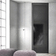 puerta de interior / de aluminio / abatible / contemporánea