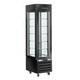 vitrina refrigerada para pastelería / de estantes / armario / negra