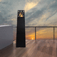 chimenea de bioetanol / de suelo / de pie / central