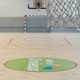 pavimento deportivo de interior / mineral / para actividad deportiva / para club deportivo