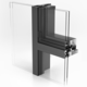 ventana de aluminio / abatible / oscilobatiente / de fuelle