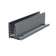 perfil de fijación de aluminio