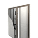 puerta de interior / de metal / de acero / abatible