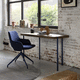 silla contemporánea / de interior / de tejido / de cuero