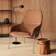 sillón contemporáneo / de tejido / con respaldo alto / ecoetiqueta GreenGuard®