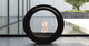 chimenea de bioetanol / independiente / de doble cara / hogar cerrado